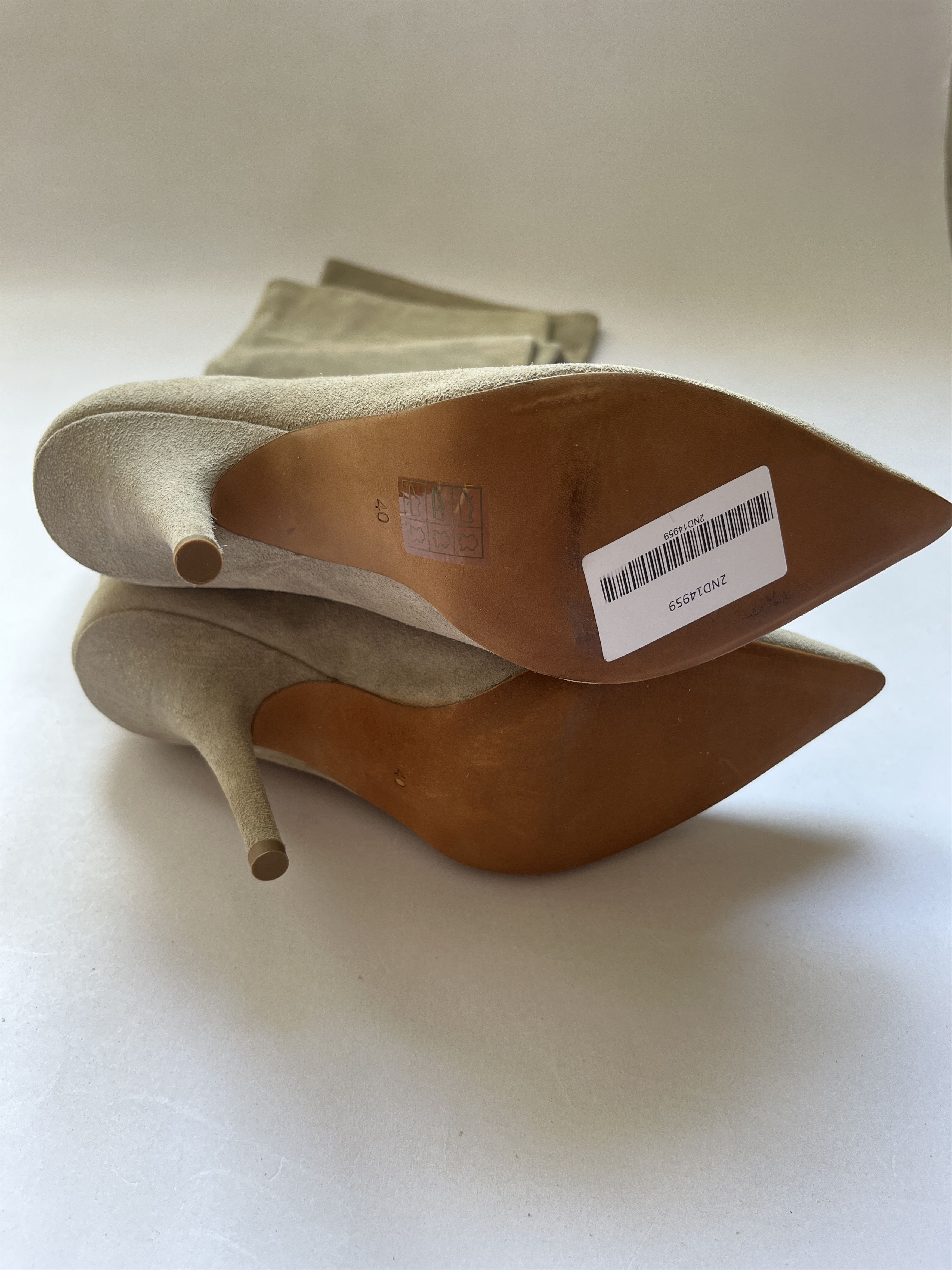 Yeezy ⚡️QUICK SALE⚡️2018 Yeezy Season 7 Beige Suede High Boots Size US 9 / IT 39 - 5 Thumbnail