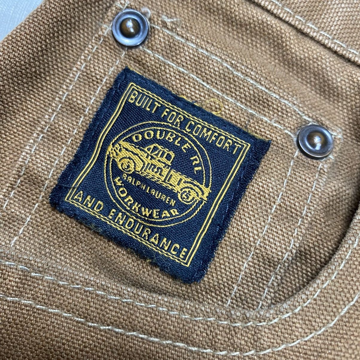RRL Ralph Lauren Double RRL Ralph Lauren Carpenter Duck Canvas Work Pants Size US 32 / EU 48 - 7 Thumbnail