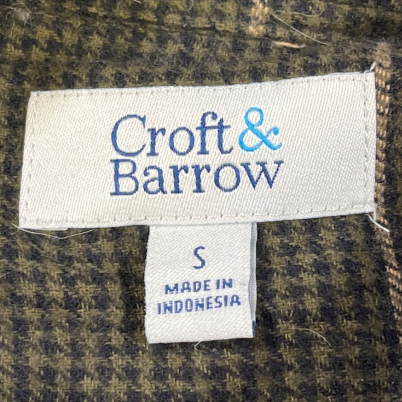 Other Croft & Barrow Men's Green Flannel Shirt/Button Up Sz S SKU Size US S / EU 44-46 / 1 - 4 Thumbnail