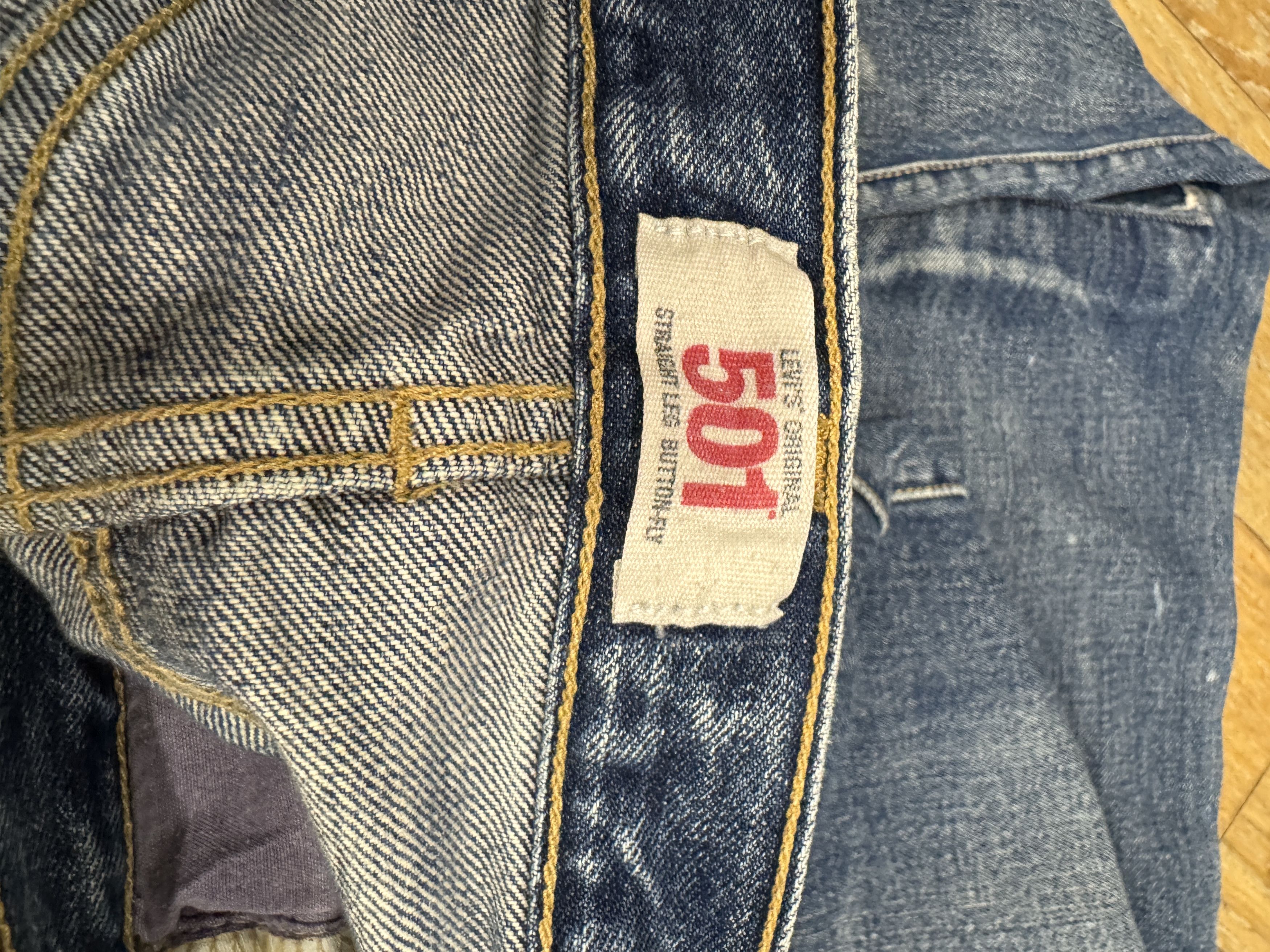 Levi's Vintage Rework Remade Denim Jeans Size US 32 / EU 48 - 3 Thumbnail