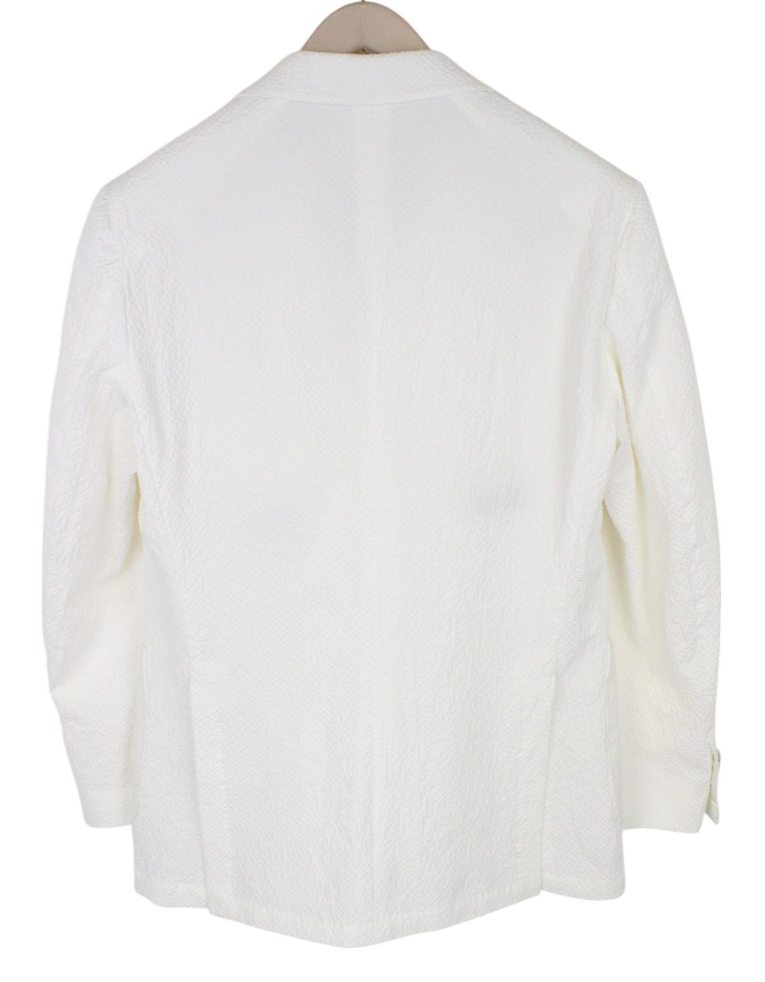 Suitsupply HAVANA UK38R Off-White Cotton Stretch Suit 67576 Size 38R - 5 Thumbnail