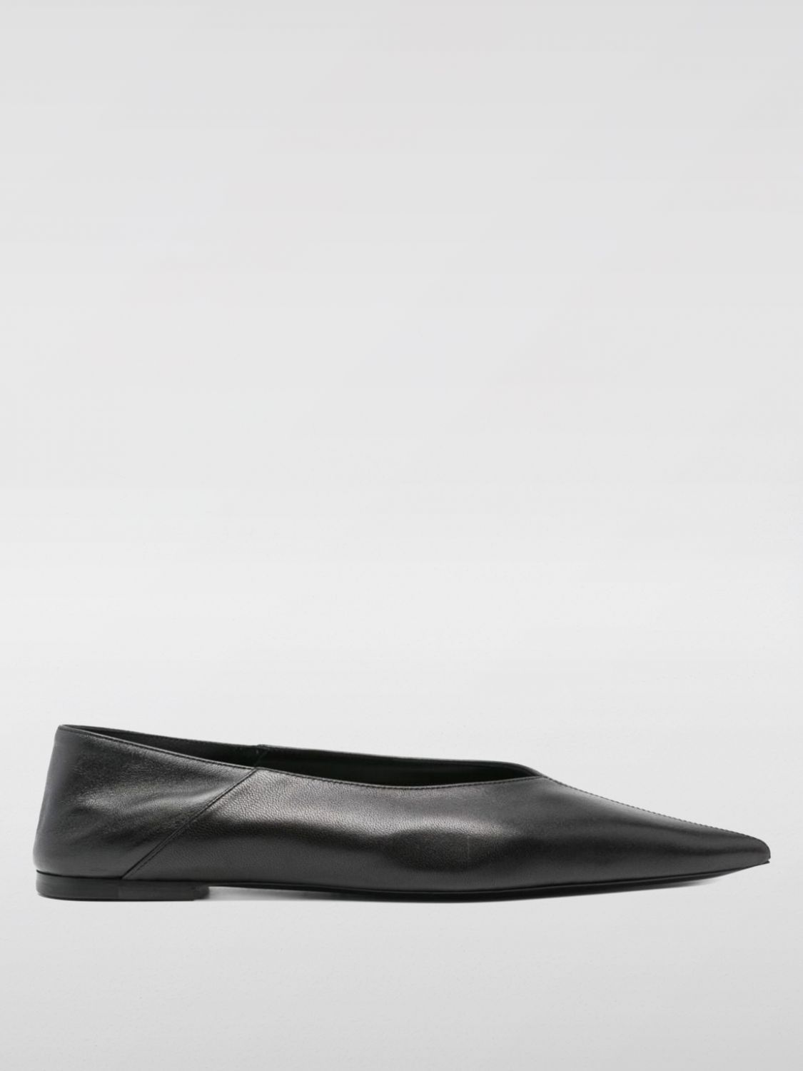 image of Saint Laurent Paris Saint Laurent Ballet Flats Woman Black, Women's (Size 11)