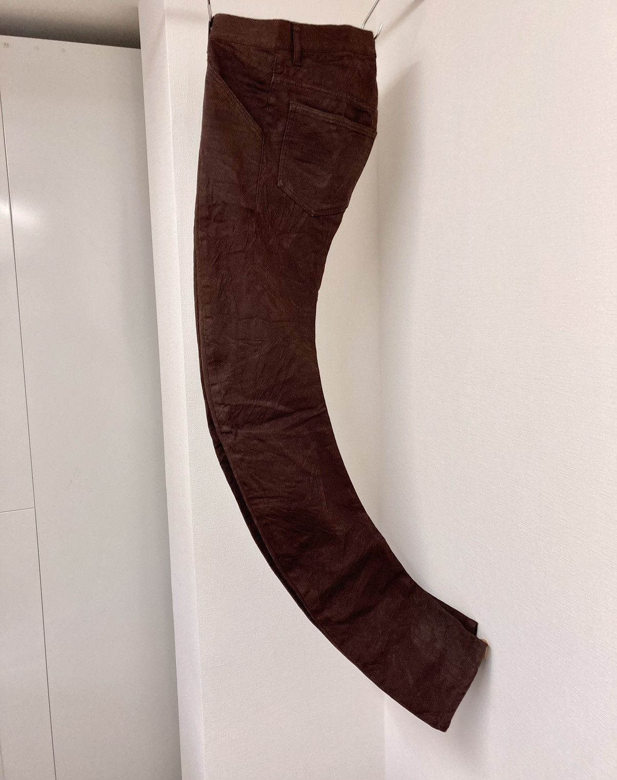 Kazuyuki Kumagai Attachment KAZUYUKI KUMAGAI ATTACHMENT Jtype Curved woven stretch pants Size US 30 / EU 46 - 1 Thumbnail
