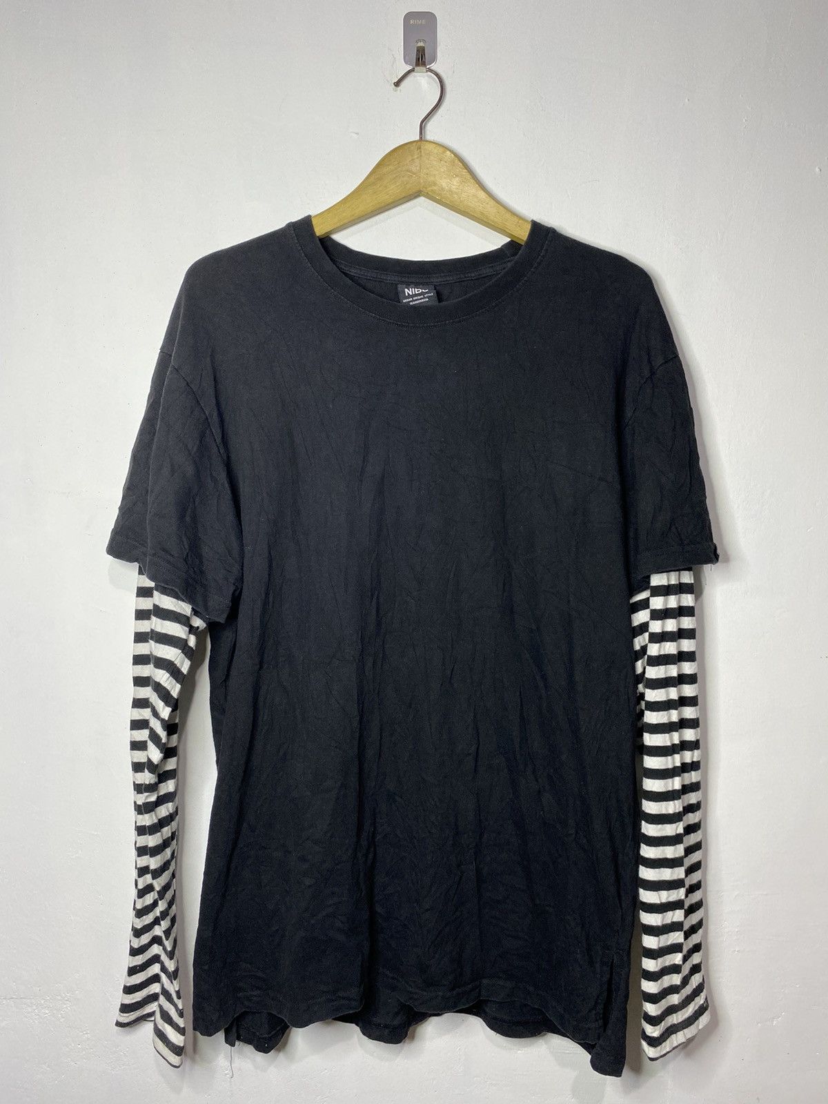 If Six Was Nine × Japanese Brand × Le Grande Bleu (L.G.B.) NIBS Urban unique style scandinavia double layers tee Size US L / EU 52-54 / 3 - 2 Thumbnail