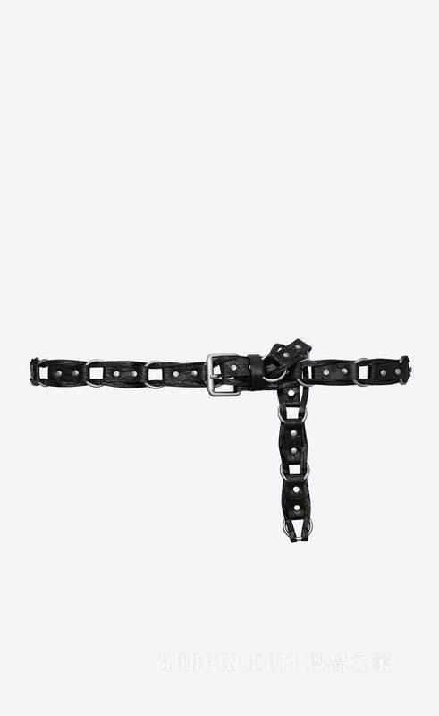 o1bcso1str1224 Size: 95 /Motorcycle Buckle Belt in Brown