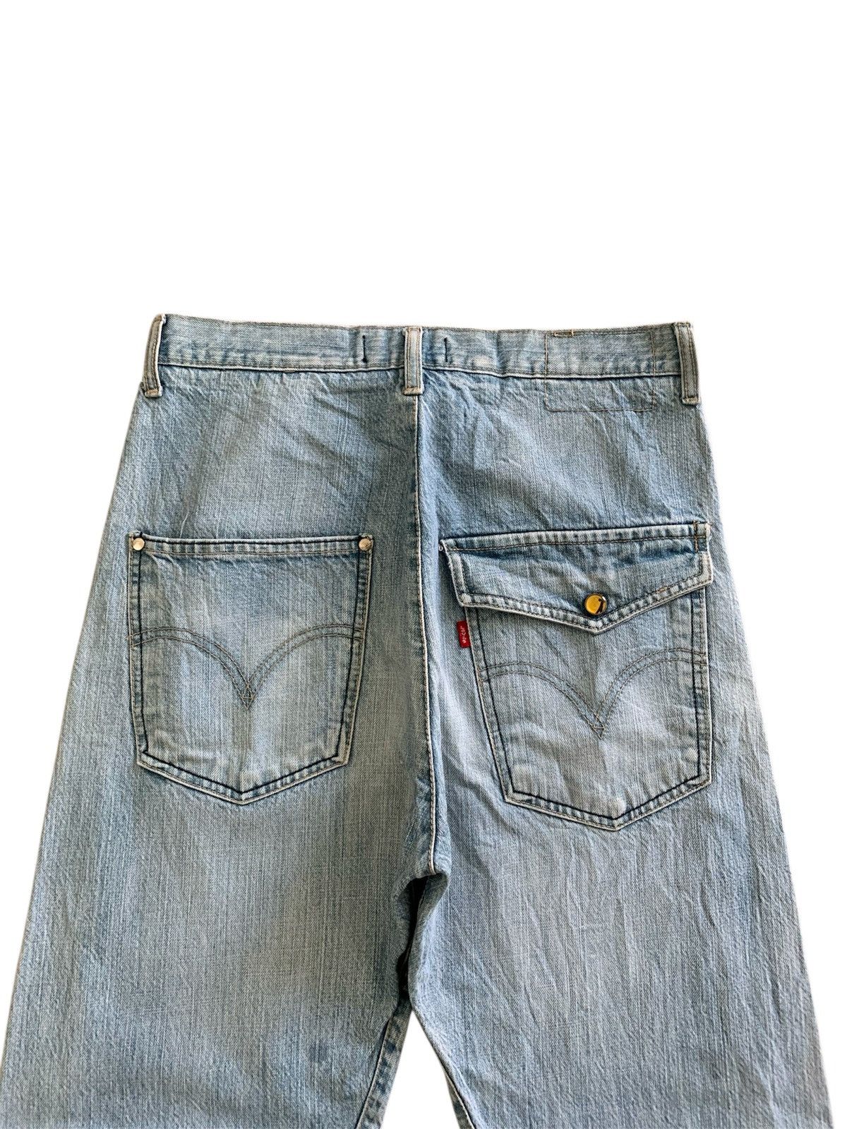 Levi's Vintage Clothing Vintage Levi’s Engineered Japan Baggy Blue Jeans Size US 30 / EU 46 - 2 Thumbnail