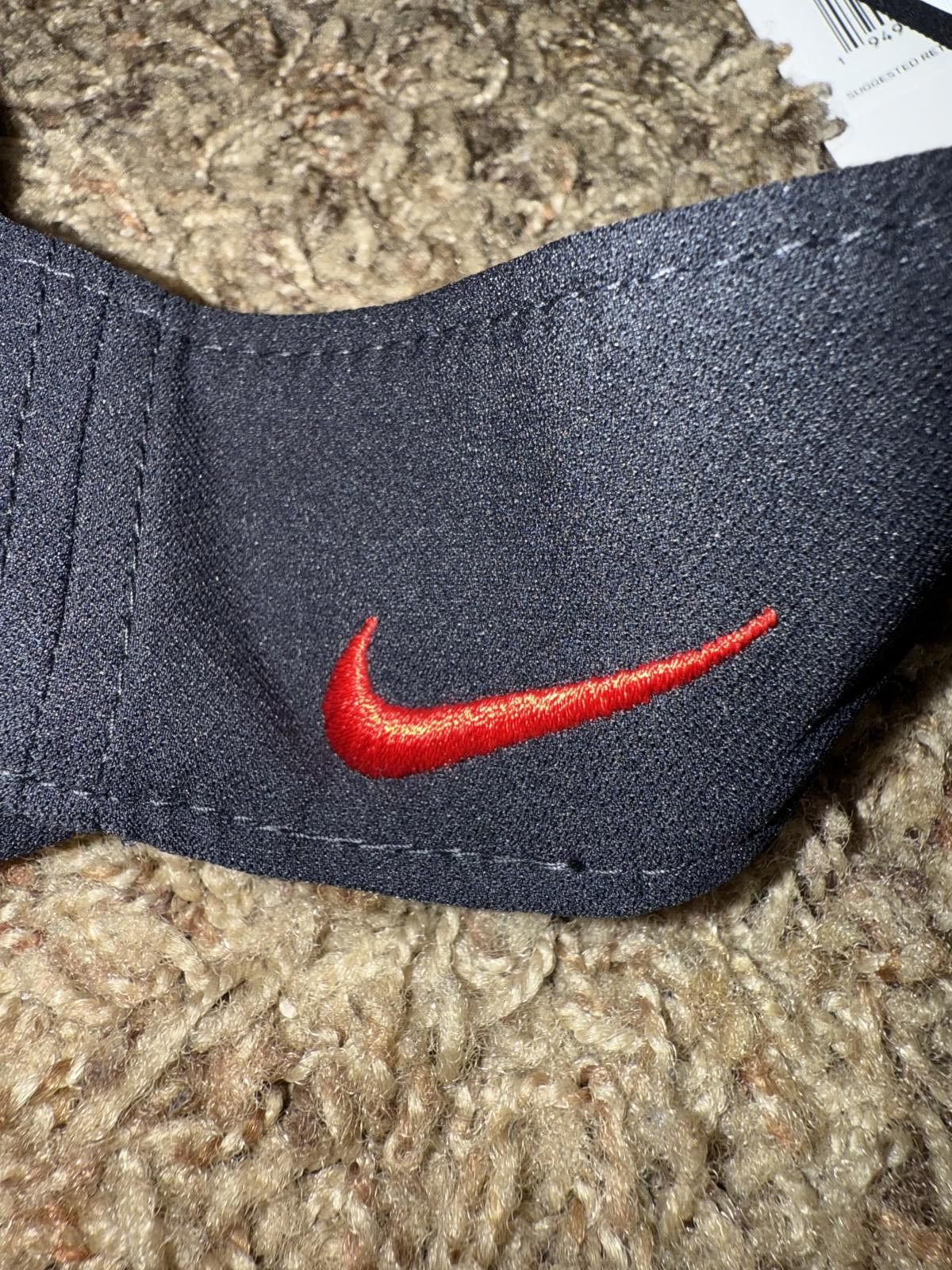 Nike Nike Men's Navy St. Louis Cardinals Wordmark Performance Adjustable Visor Size ONE SIZE - 5 Thumbnail