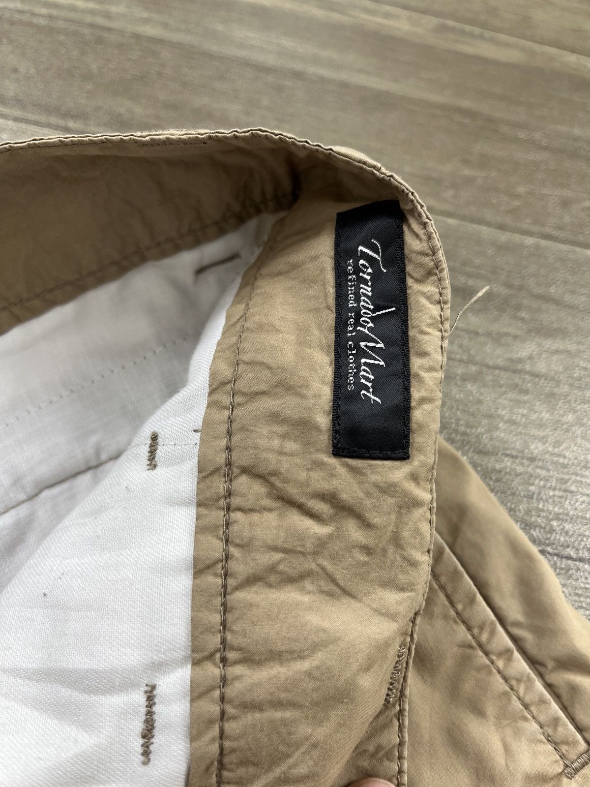 Tornado Mart 2000s Tornado Mart Japan Ruched Slim Fit Pants Lgb Style Y2K Size US 31 - 8 Thumbnail