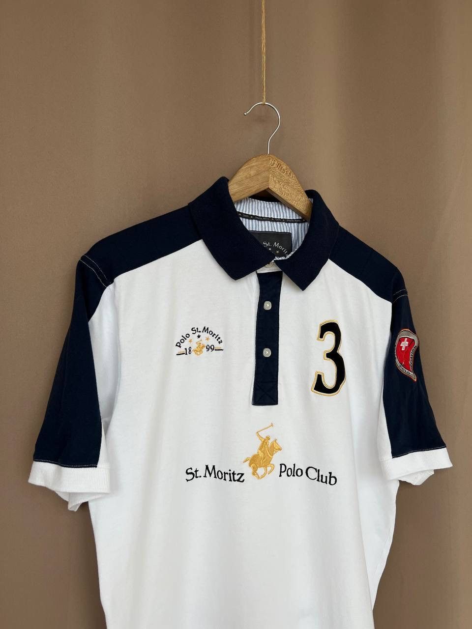 Other St. Moritz Polo Club Polo Shirt Mens Size L #3 Swiss Polo Size US L / EU 52-54 / 3 - 3 Thumbnail