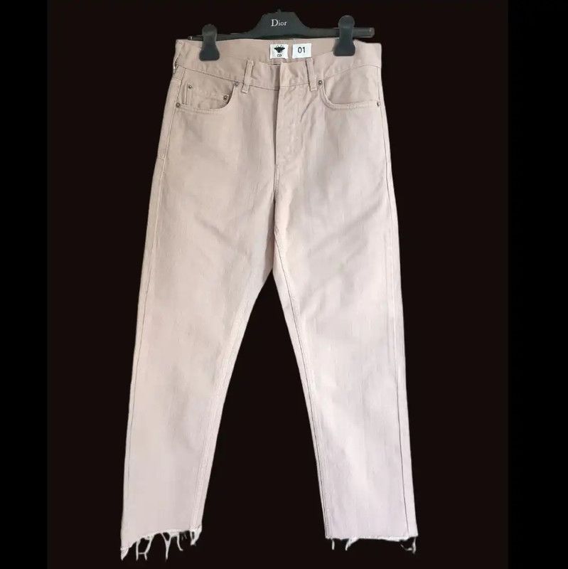 Dior Dior Light Pink Denim Casual Pants 0089 Size 27" / US 4 / IT 40 - 1 Thumbnail