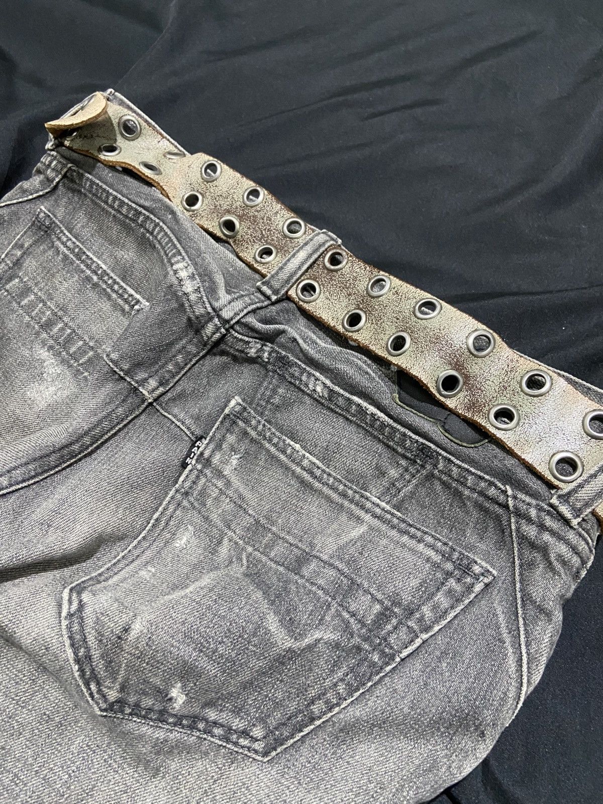 Japanese Brand JAPANESE PUNK DISTRESSED UKNOWN BRAND L.G.B STYLE BELT Size ONE SIZE - 7 Thumbnail