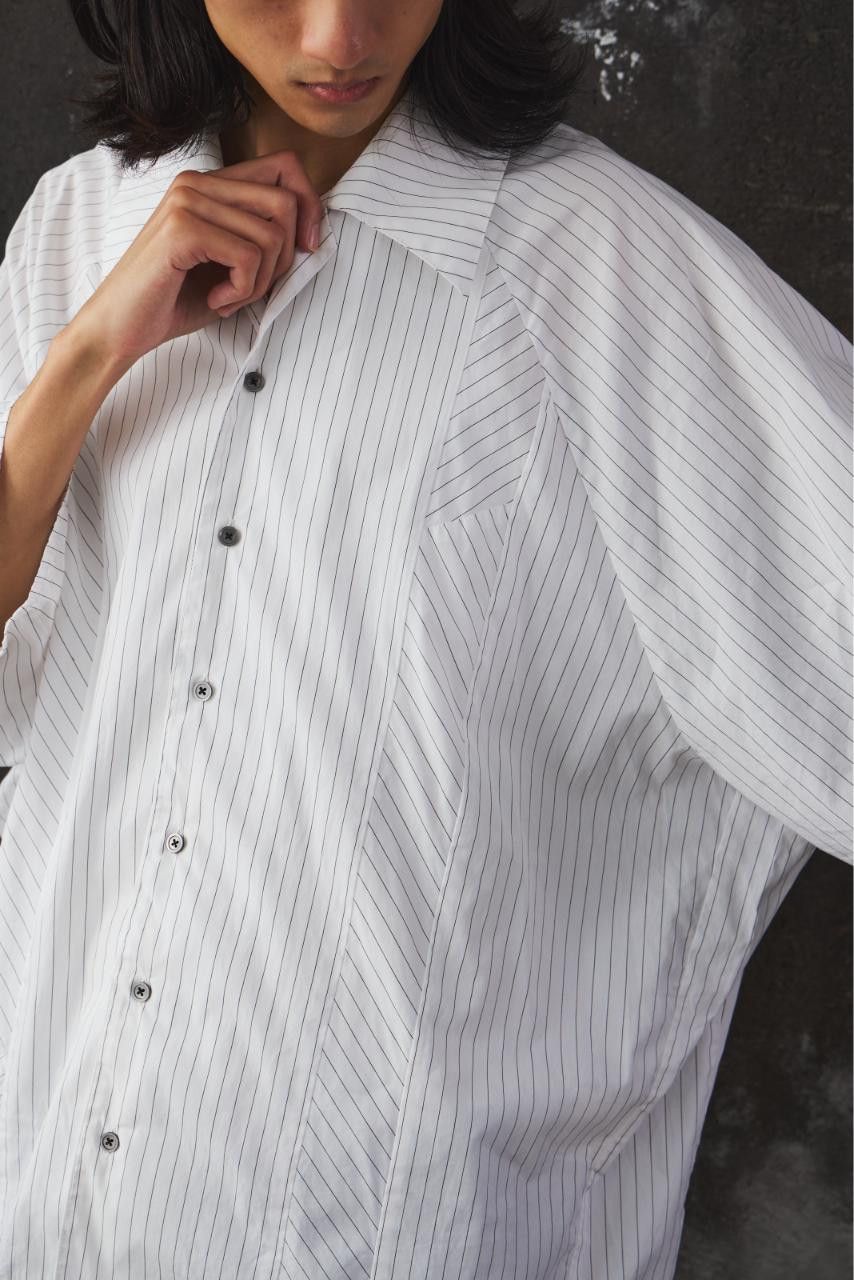 my beautiful landlet My Beautiful Landlet POPLIN STRIPED SLEEVE SHIRT Size US S / EU 44-46 / 1 - 7 Thumbnail