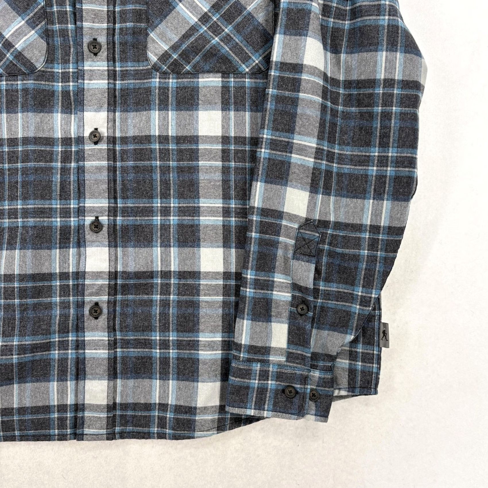Royal Robbins Roy al Robbins Shirt Mens XL Gray Plaid Long Sleeve Flannel Button Up Hiking Camp Size US XL / EU 56 / 4 - 3 Thumbnail
