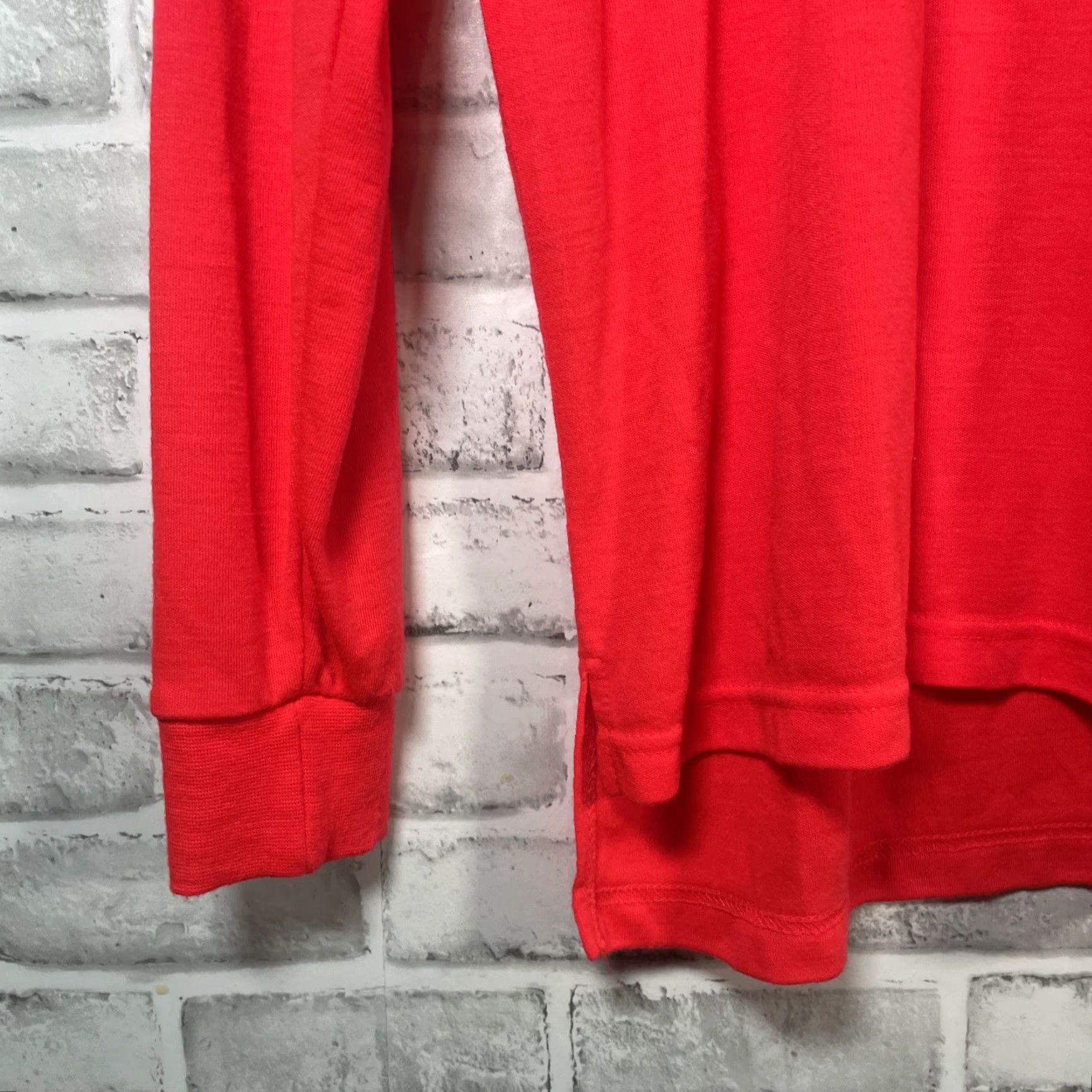 Obermeyer VINTAGE Obermeyer Sport Shirt Adult L Neon Orange Ski Pullover Zip Mens Size US L / EU 52-54 / 3 - 3 Thumbnail