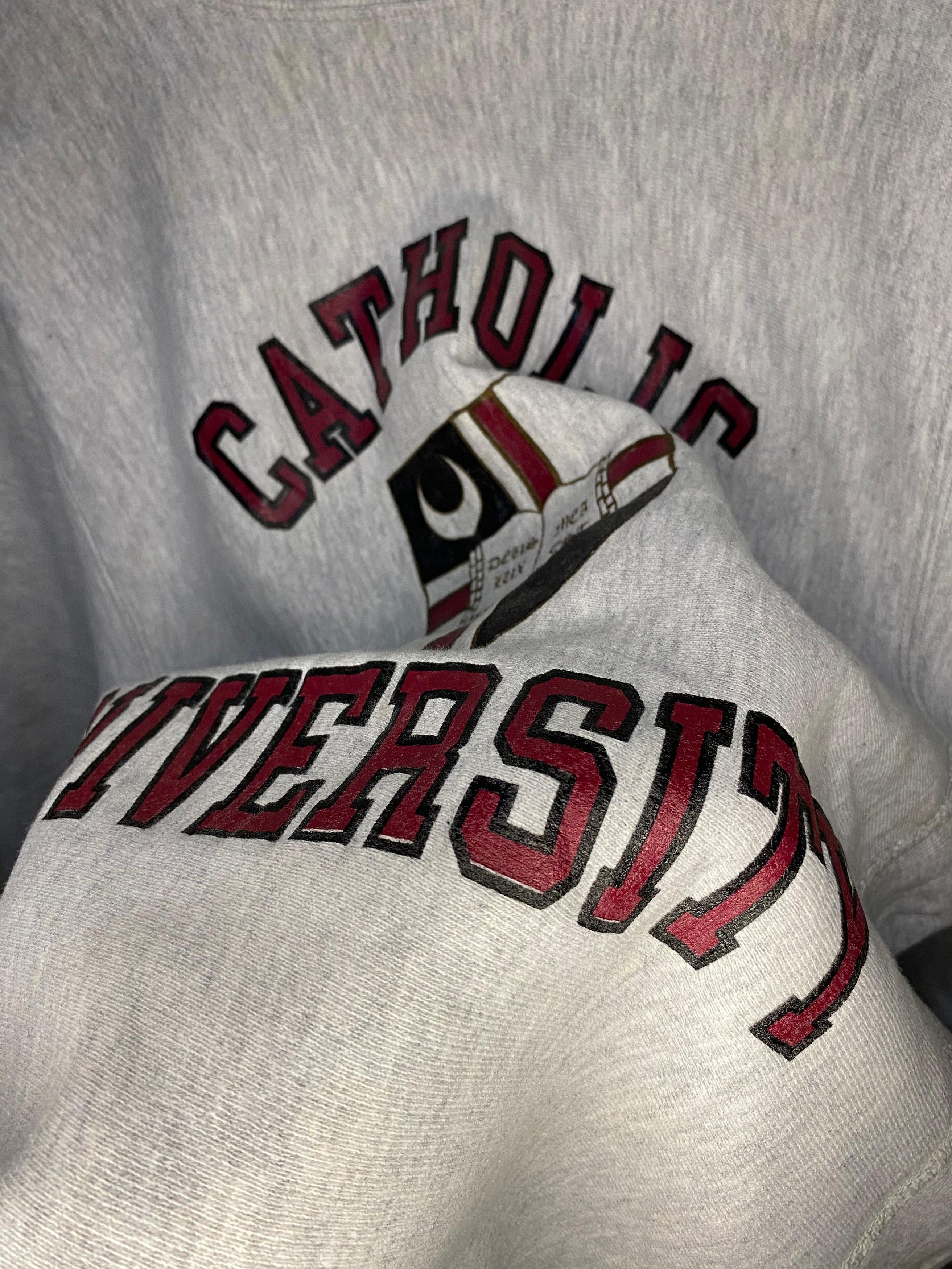 Champion Champion Reverse Weave X The Catholic University Size US M / EU 48-50 / 2 - 2 Thumbnail