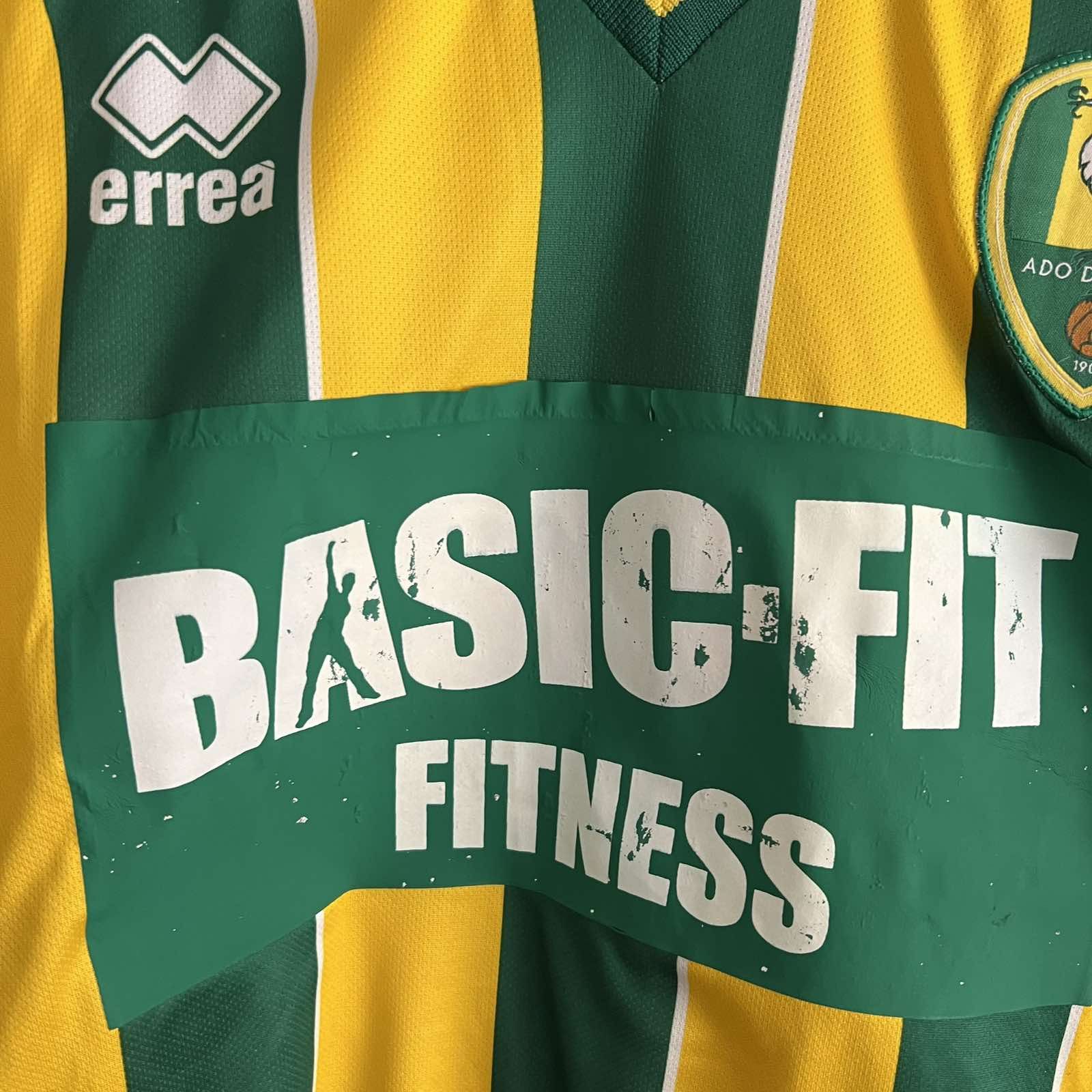 Errea ADO Den Haag jersey 2016 Football Shirt #9 V.D DUSSEN Sz M Size US M / EU 48-50 / 2 - 6 Thumbnail