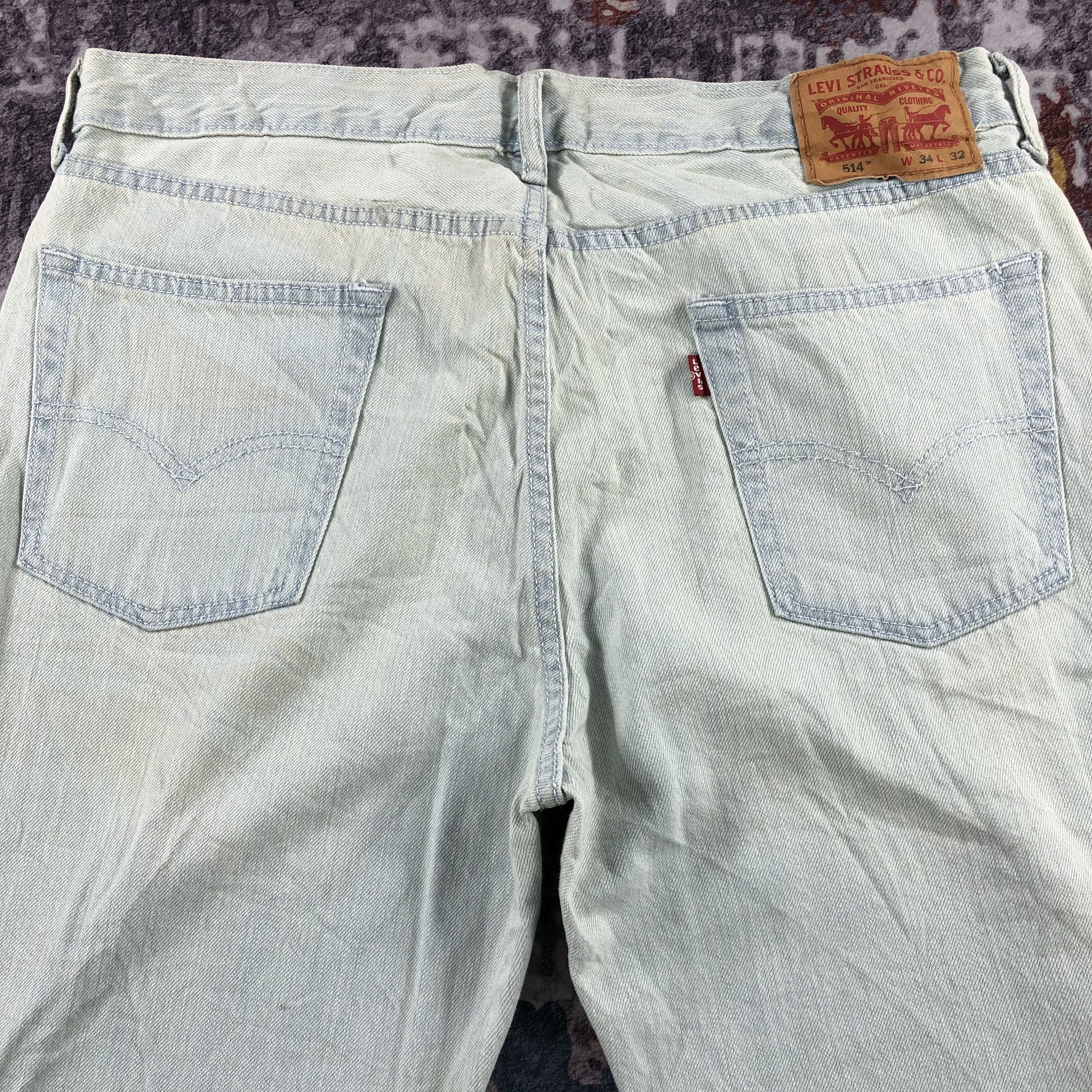 Levi's × Vintage Vintage Light Wash Levis 514 Jeans-JM3145 Size US 36 / EU 52 - 6 Thumbnail