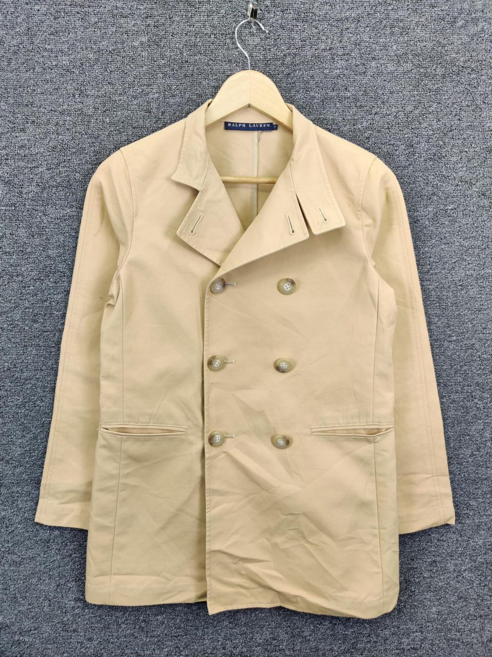 Polo Ralph Lauren Ralph Lauren Polo Ralph Lauren Double Breasted Coat Jacket Size US S / EU 44-46 / 1 - 1 Thumbnail