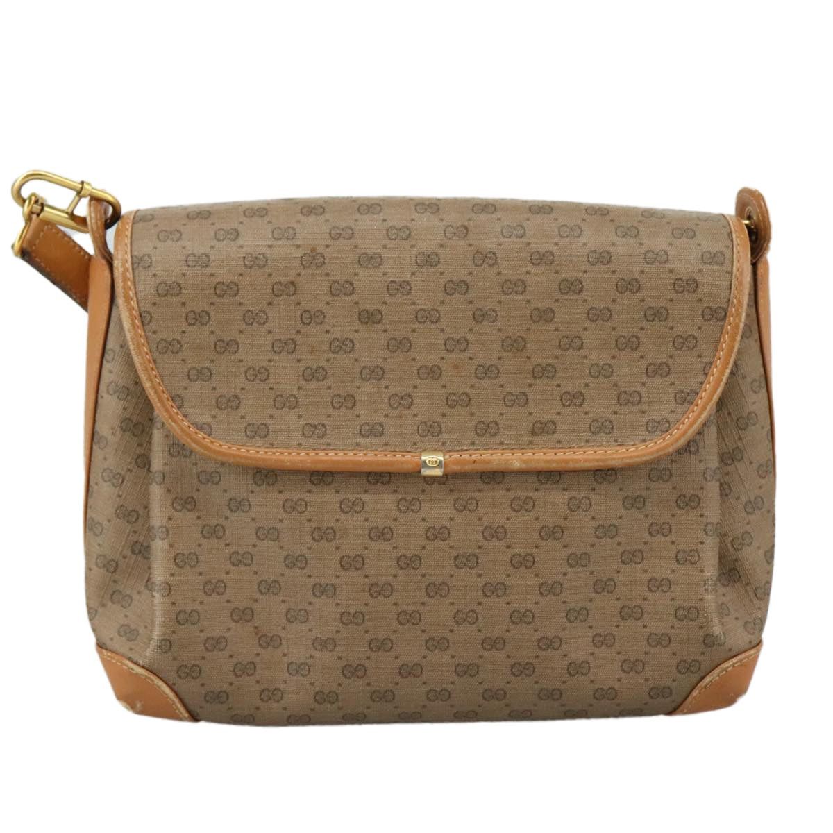 Gucci GUCCI Micro GG Supreme Shoulder Bag Pvc Beige Gold Size ONE SIZE - 2 Thumbnail