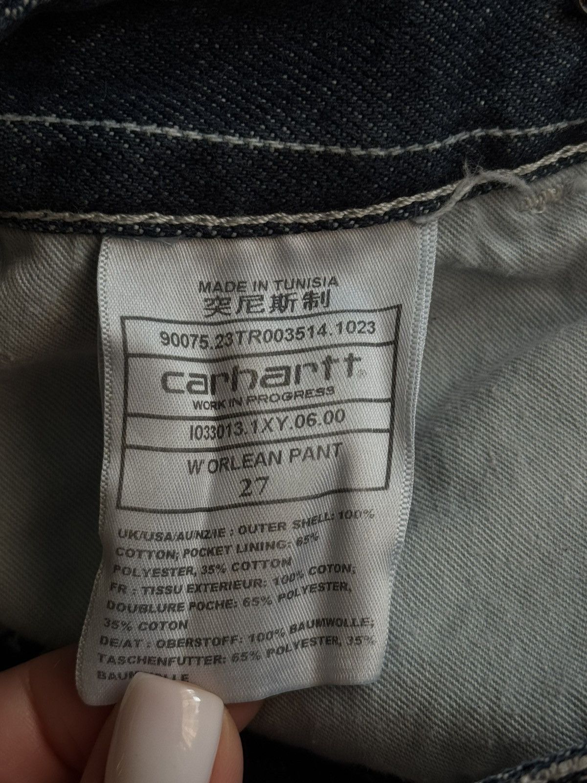 Carhartt Carhartt WIP workcore style striped orlean jeans Size 27" / US 4 / IT 40 - 8 Thumbnail