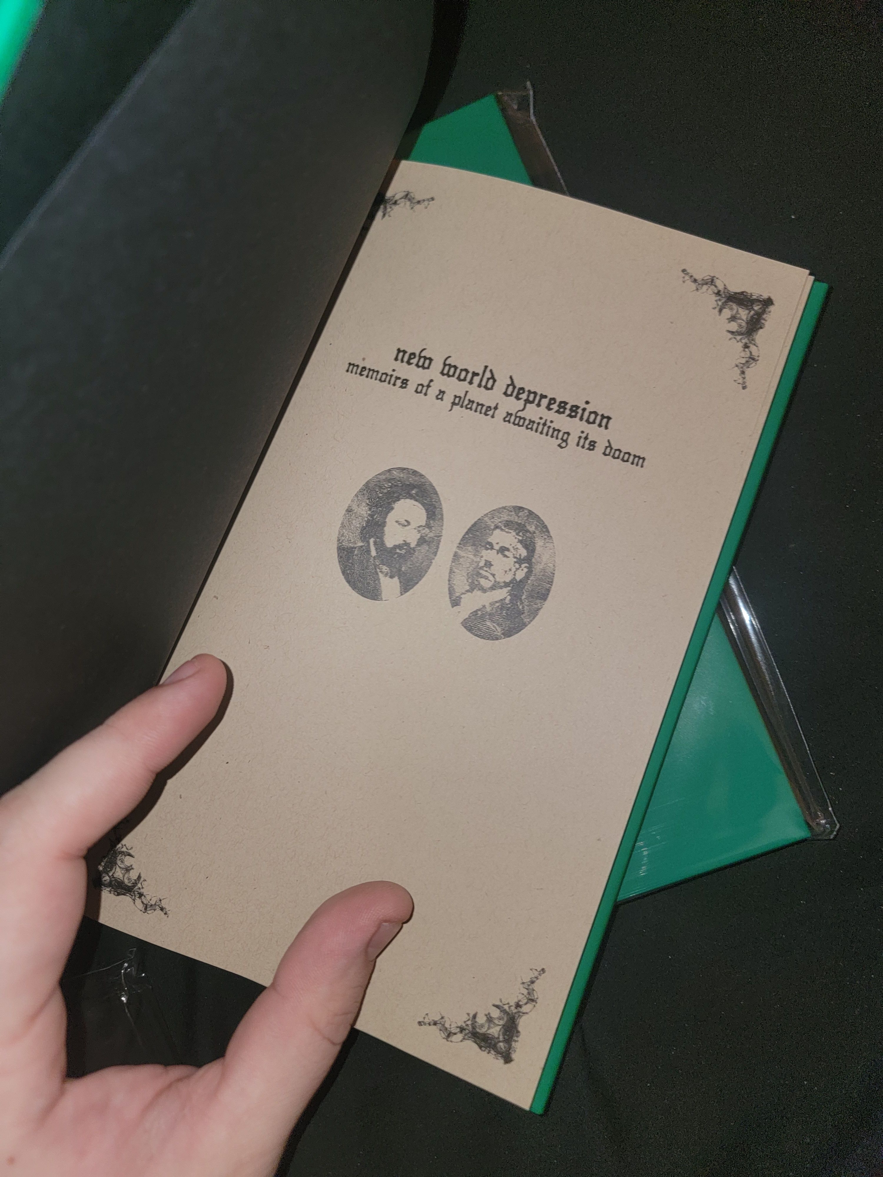 G59 Records New World Depression Lyric book Size ONE SIZE - 3 Thumbnail
