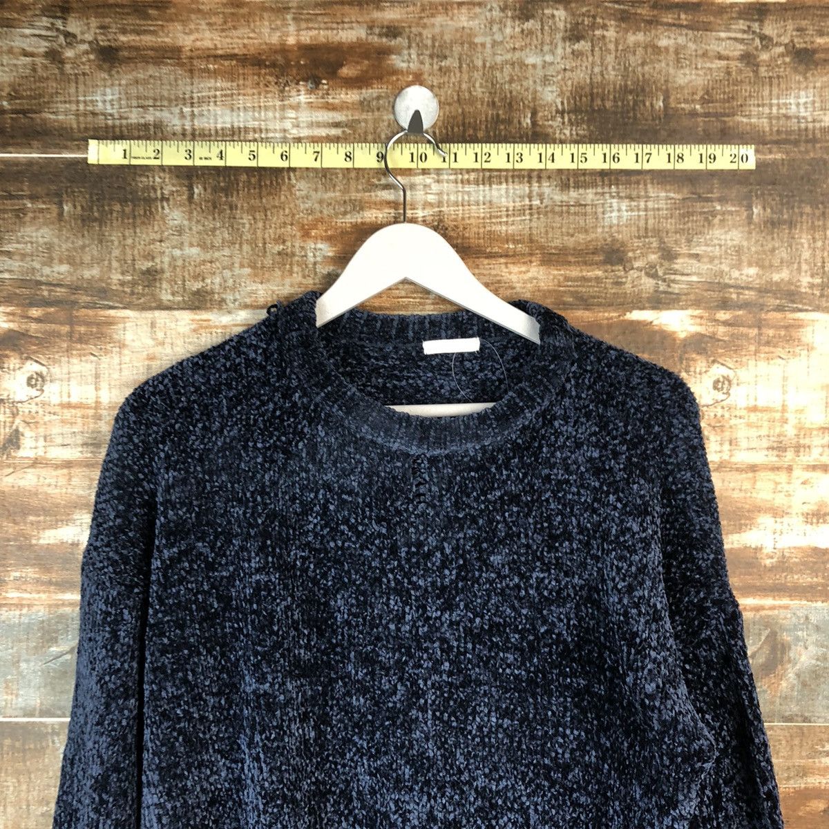 Homespun Knitwear × Japanese Brand As De Deve Dark Blue Knitwear #A1501 Size L / US 10 / IT 46 - 5 Thumbnail