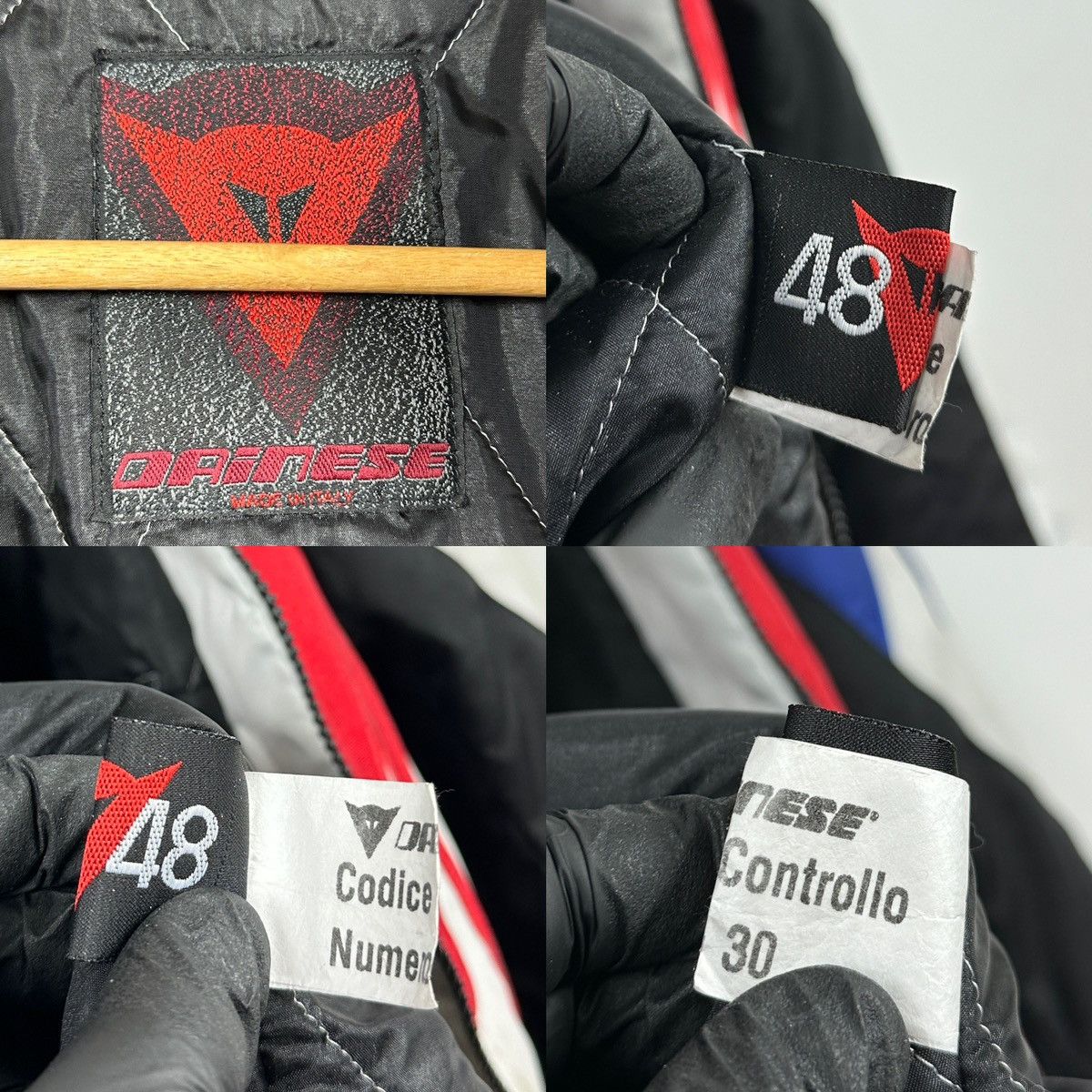 Dainese 90s Vintage Dainese Nylon Moto Racing Jacket / Vest Size US M / EU 48-50 / 2 - 22 Thumbnail