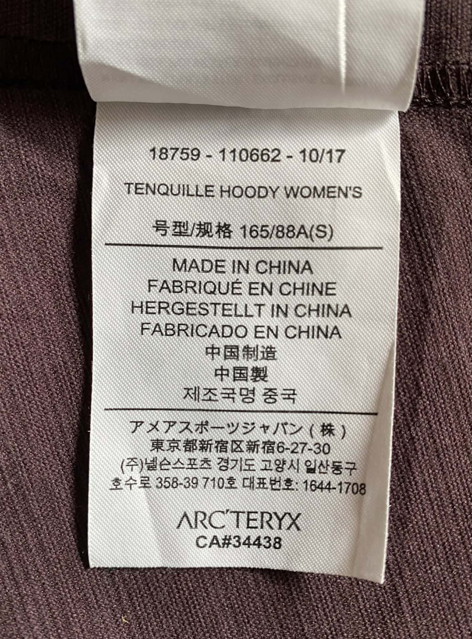 Arc'teryx Women Arcteryx Purple Tenquille Hoody Lightweight Jacket Size S / US 4 / IT 40 - 7 Thumbnail