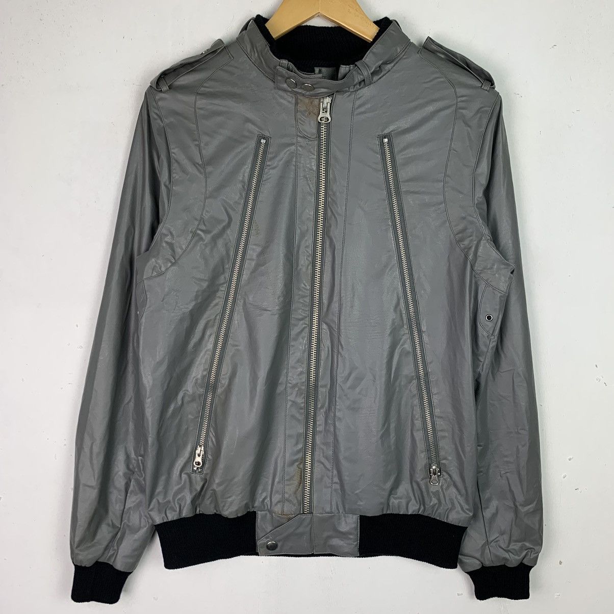 Vintage Vintage Lucy Zip Up Bomber Jacket Size US L / EU 52-54 / 3 - 1 Thumbnail