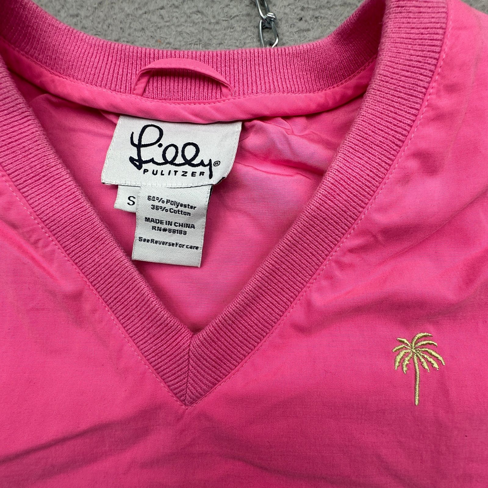 Lilly Pulitzer Lilly Pulitzer Convertible Windbreaker Removable Sleeves S Size S / US 4 / IT 40 - 3 Thumbnail