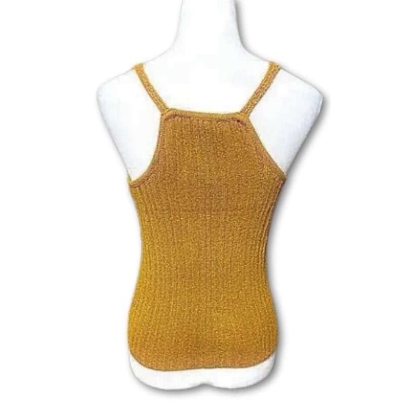 Other Jessica Simpson Edith Racerback Tank Top Sweater Brown M NWT Size S / US 4 / IT 40 - 5 Thumbnail