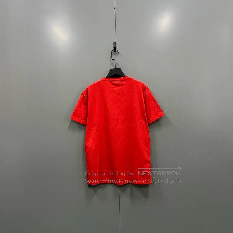 Balenciaga Balenciaga Red Letter Printed Short Sleeve Size US S / EU 44-46 / 1 - 2 Thumbnail