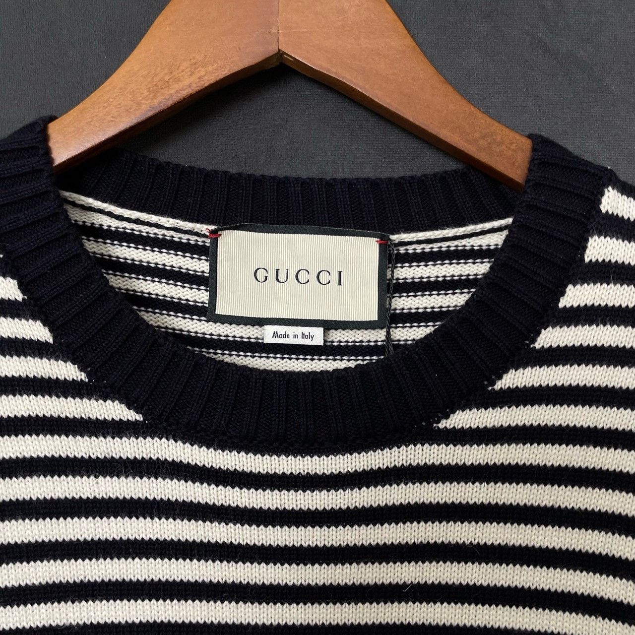 Gucci Gucci Black and red logo sweater 2501-Nextarrow Size US M / EU 48-50 / 2 - 3 Thumbnail