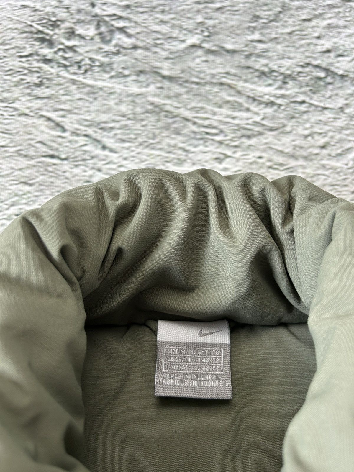 Nike × Vintage Nike puffer vest vintage green big logo spell out Y2K Size US M / EU 48-50 / 2 - 3 Thumbnail