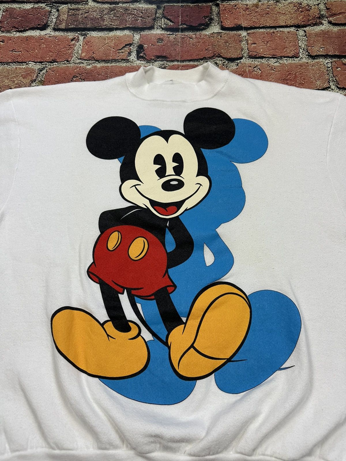 Mickey & Co. Vintage Walt Disney Mickey Mouse Shadow Graphic Sweatshirt Size US XL / EU 56 / 4 - 3 Thumbnail