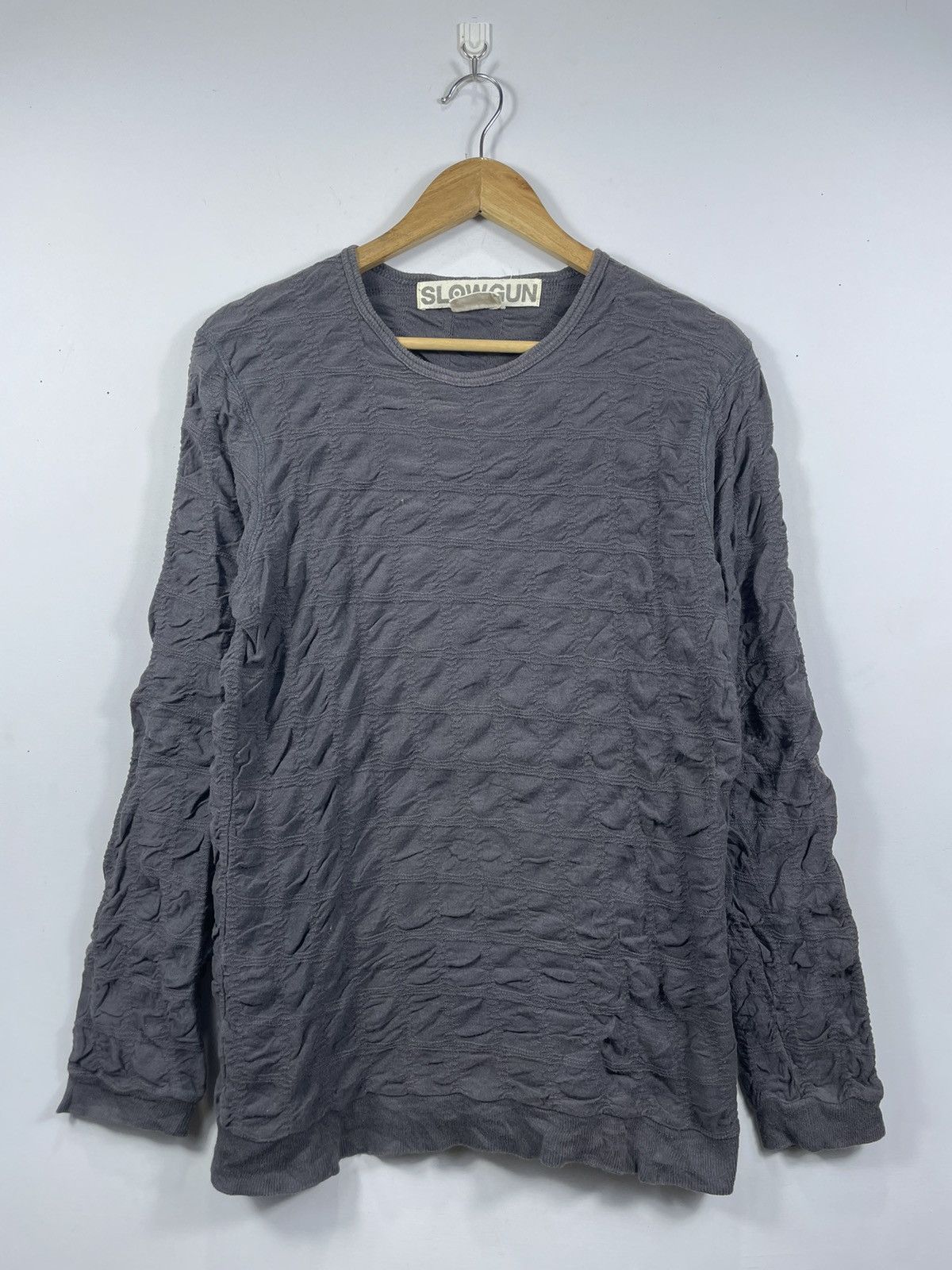 Japanese Brand Slowgun japanese brand long sleeve isseymiyake style Size US M / EU 48-50 / 2 - 1 Thumbnail