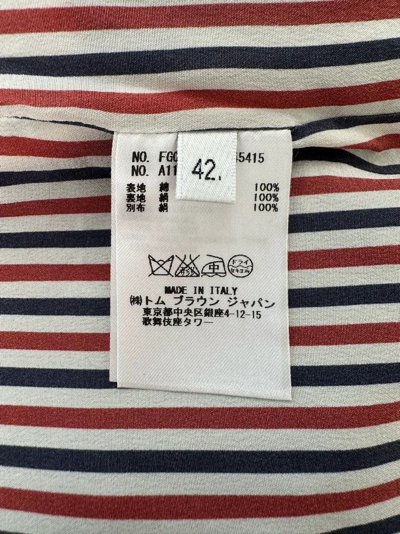 Thom Browne Thom Browne Navy blue classic logo tassel skirt Size 27" / US 4 / IT 40 - 9 Thumbnail