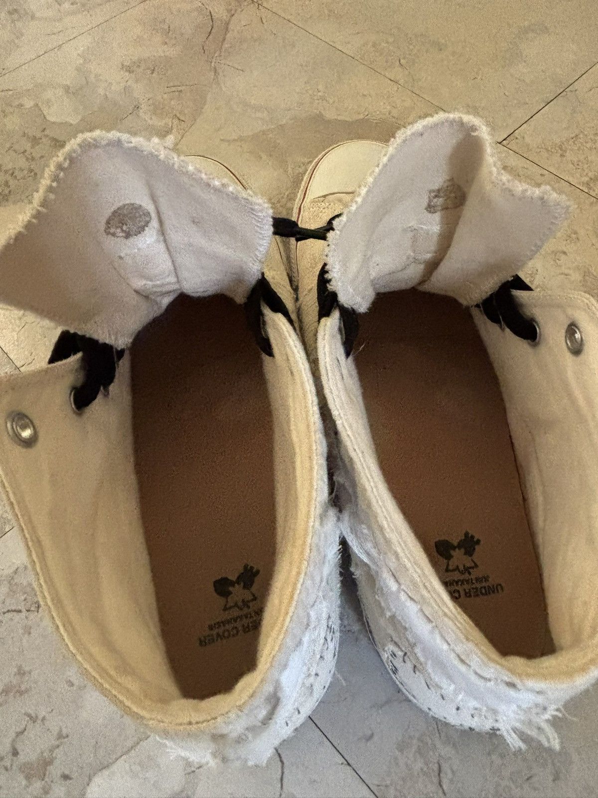 Undercover Undercover SS03 White “Scab” Converse Size US 9 / EU 42 - 7 Thumbnail