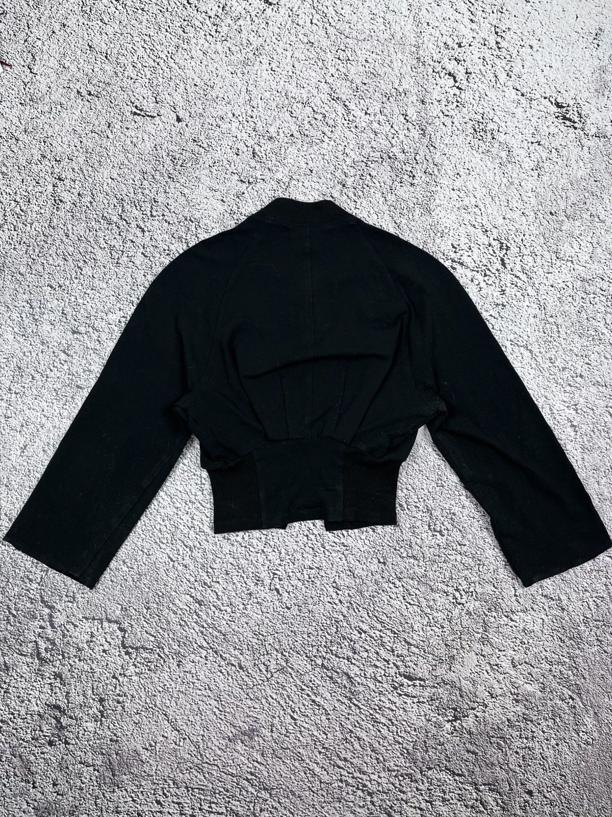Japanese Brand Vintage AvantGarde Custom Patchwork zip up light bomber Size S / US 4 / IT 40 - 8 Thumbnail