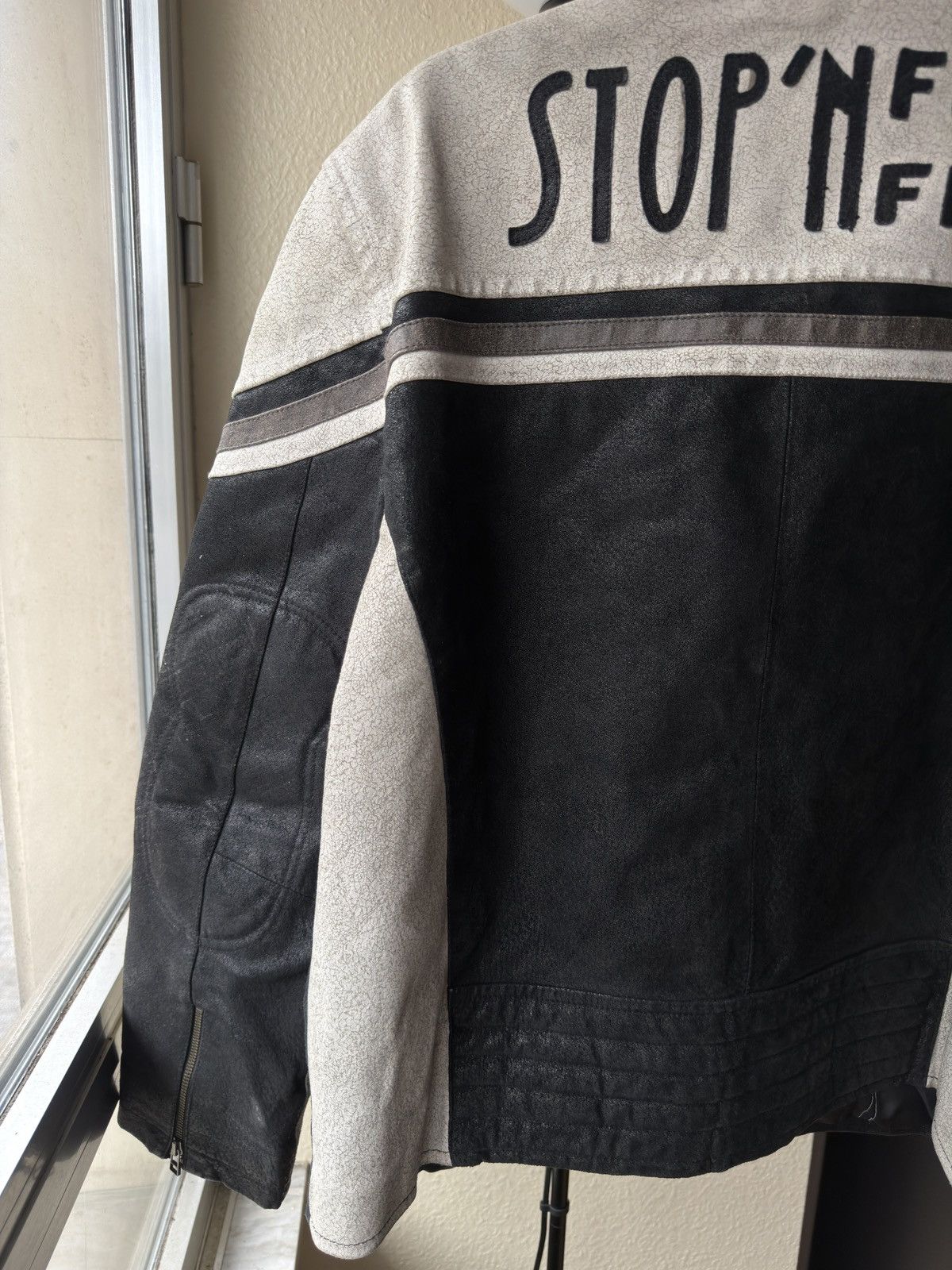 Vintage Racing vintage leather jacket Size US L / EU 52-54 / 3 - 8 Thumbnail