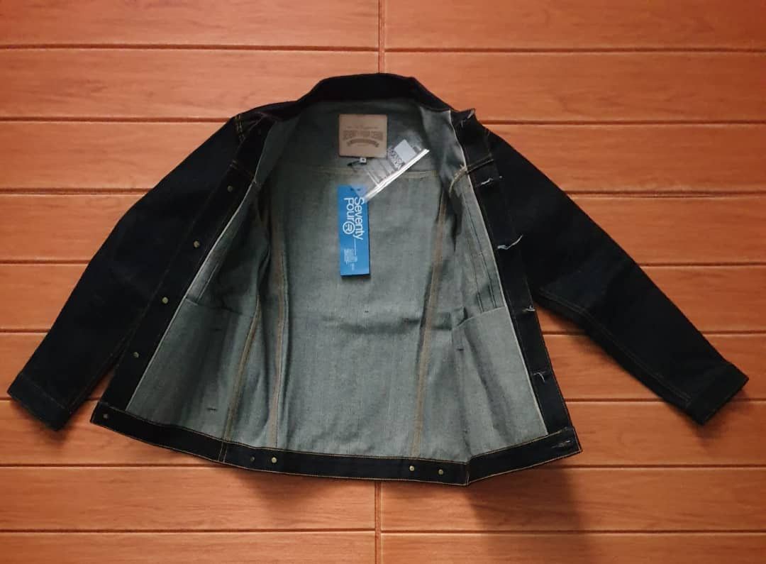 Japanese Brand Seventy four 16 oz salvedge type 2 denim jacket Size US S / EU 44-46 / 1 - 9 Thumbnail