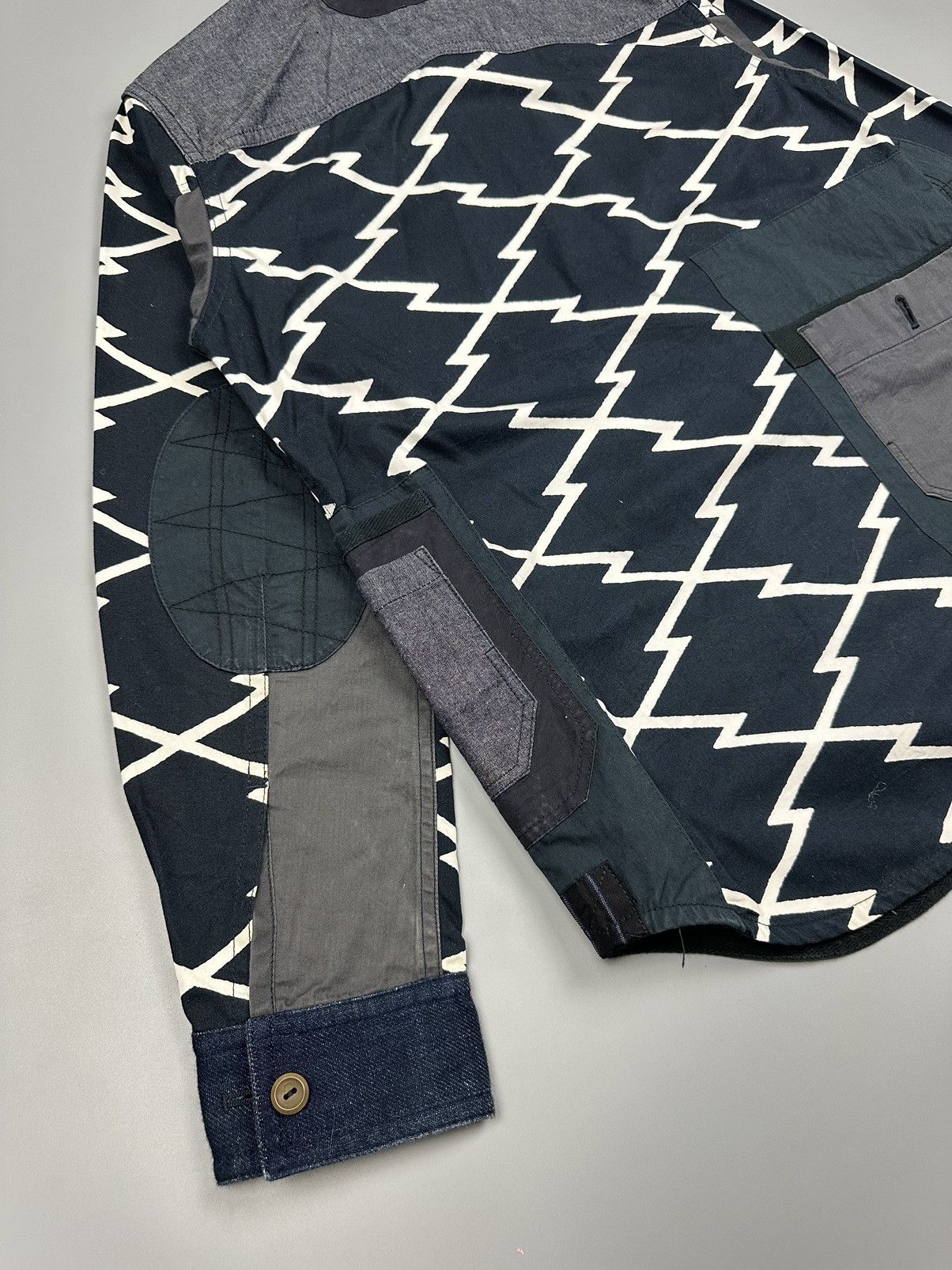 Comme des Garcons Rare Junya Watanabe Man Comme Des Garçons Tactical Patchwork Size US XS / EU 42 / 0 - 11 Thumbnail