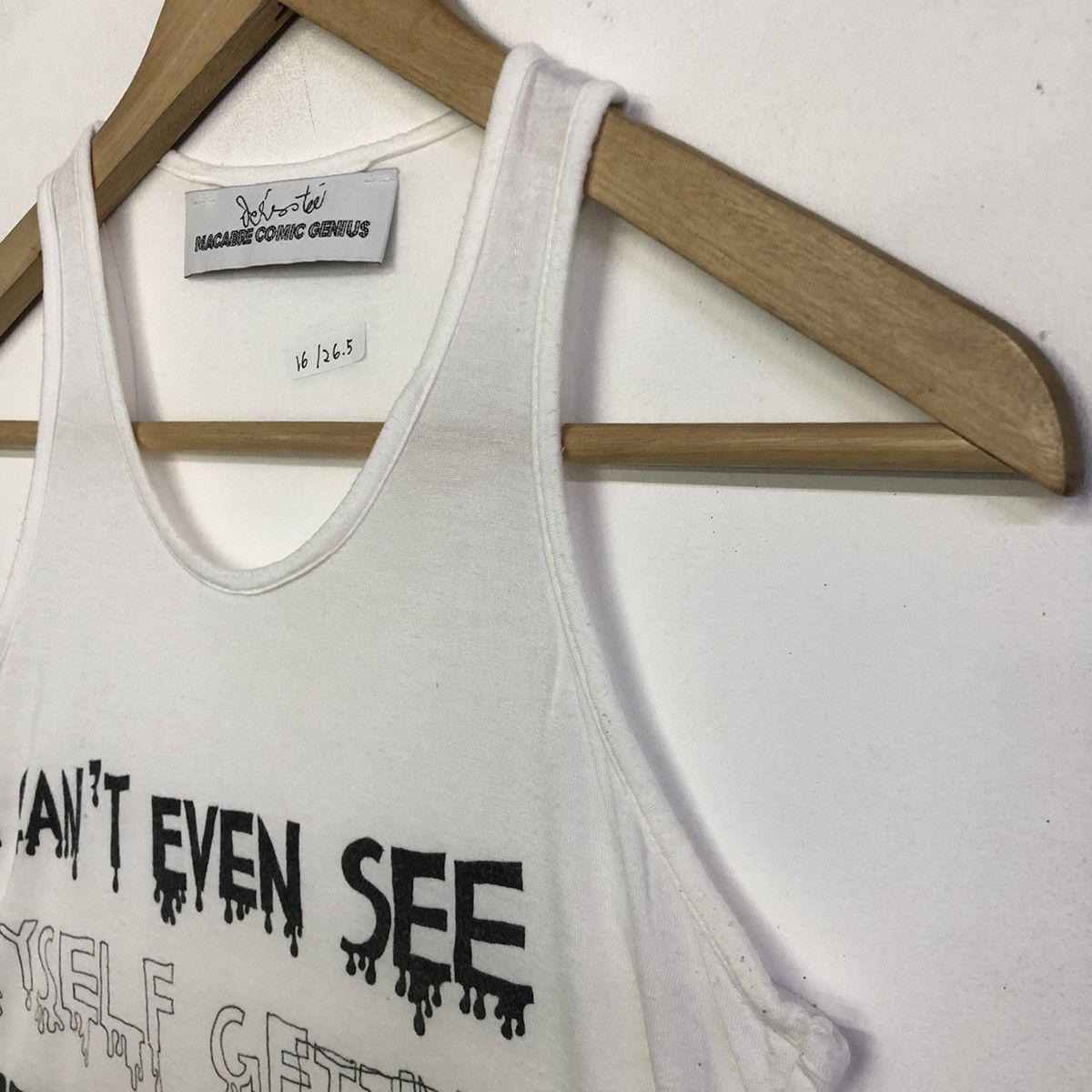 Designer × Japanese Brand Macabre Comic Genius Grafiti Art Tank Top Shirt Size M / US 6-8 / IT 42-44 - 6 Thumbnail