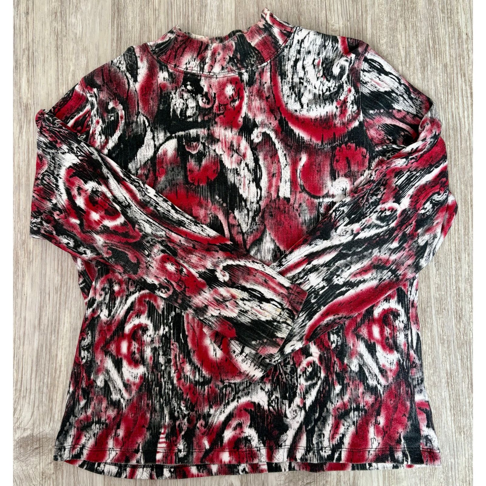 Other Rebecca Malone | Cotton Blend Long Sleeve Top | Large Size L / US 10 / IT 46 - 1 Thumbnail