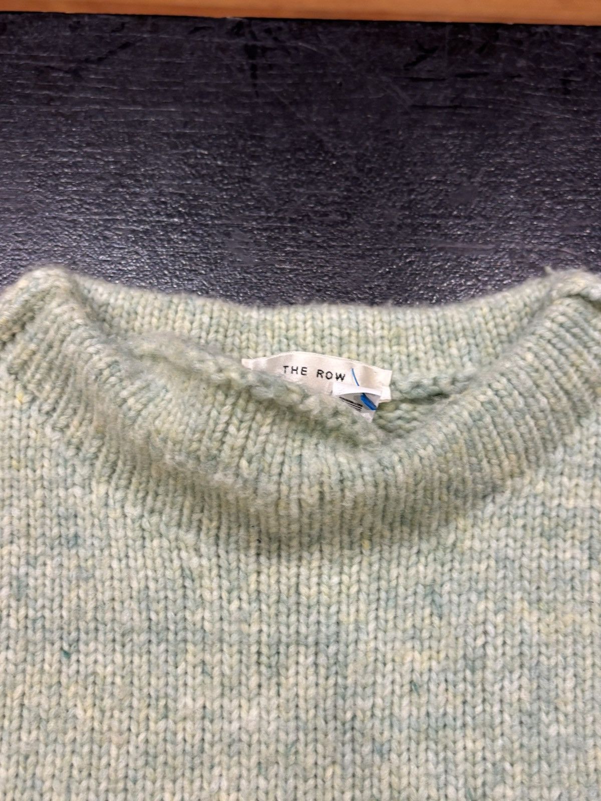 The Row The Row Mumford Wool Blend Knit Sweater - Green Size US M / EU 48-50 / 2 - 4 Thumbnail