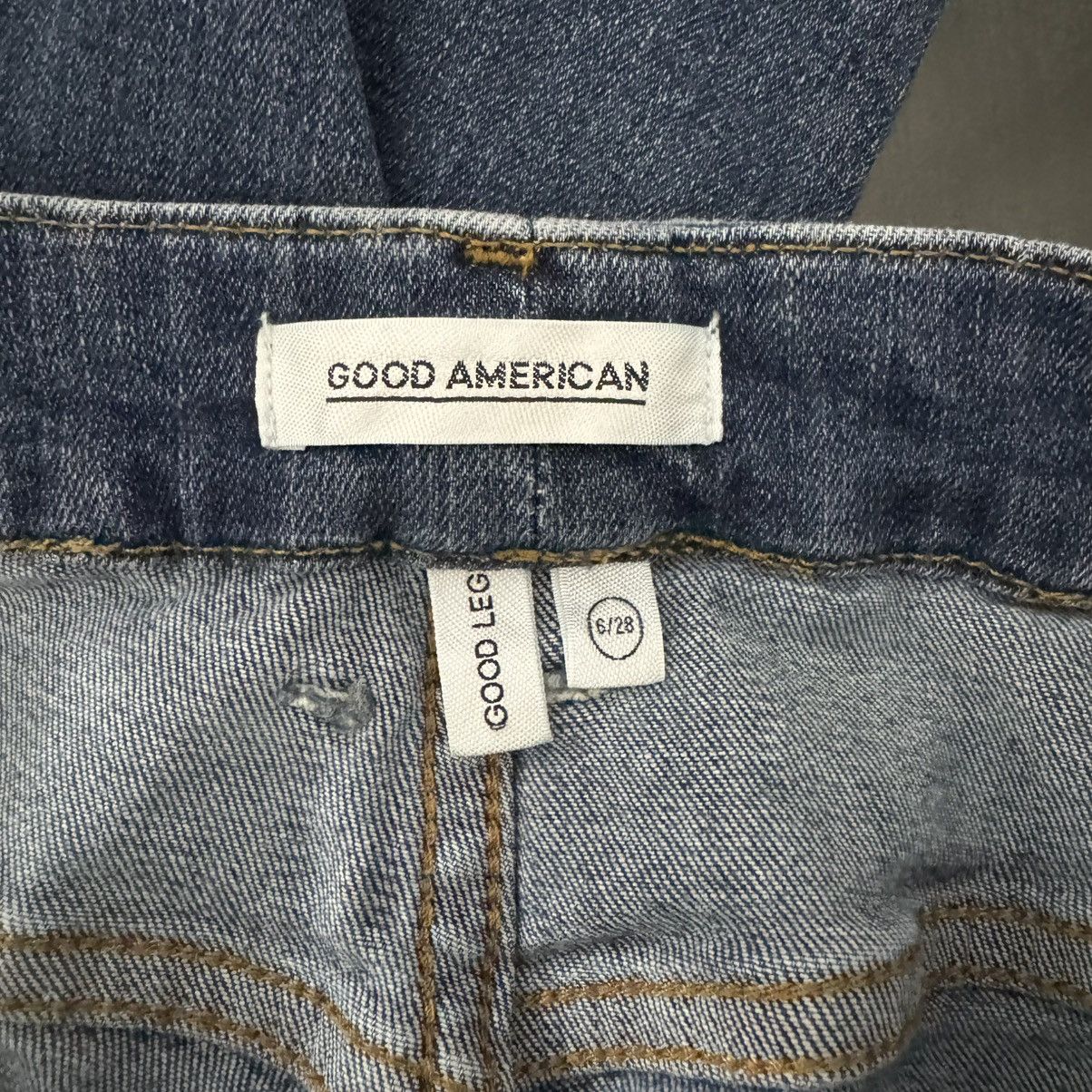 Good American GOOD AMERICAN Denim High Waisted Good Legs Skinny Jeans Size 28" / US 6 / IT 42 - 9 Thumbnail