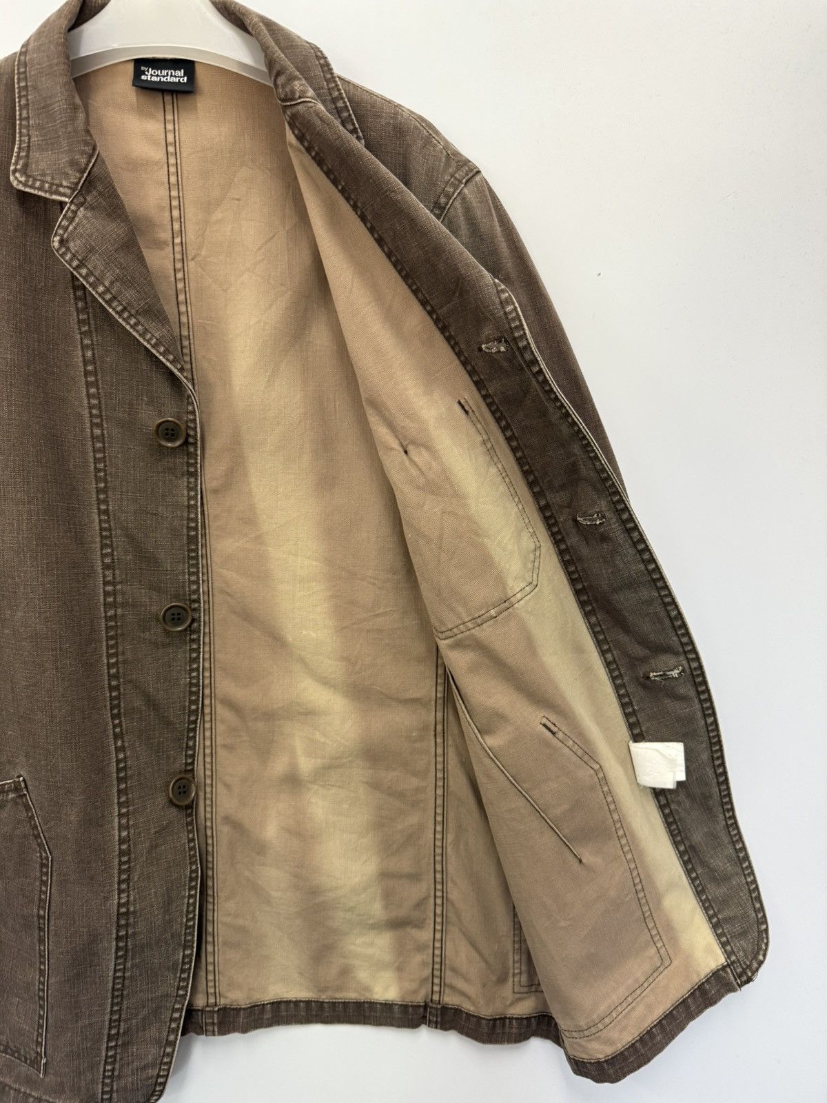 Japanese Brand 🔥 JOURNAL STANDARD JAPAN DENIM CHORE JACKET - M Size US M / EU 48-50 / 2 - 6 Thumbnail