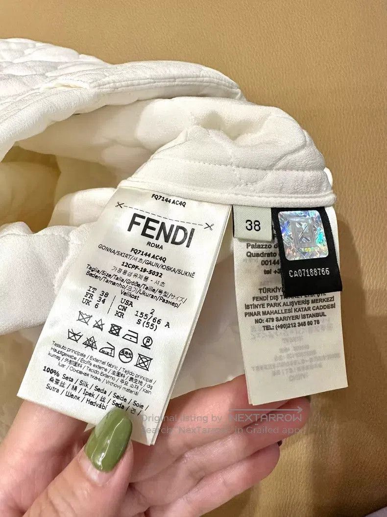 Fendi Fendi Skirt Size 25" / US 0 / IT 36 - 4 Thumbnail