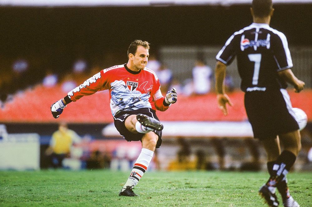 Penalty Sao Paulo Goalie 2000 Rogerio Ceni #1 Rare Soccer Jersey Size US M / EU 48-50 / 2 - 3 Thumbnail