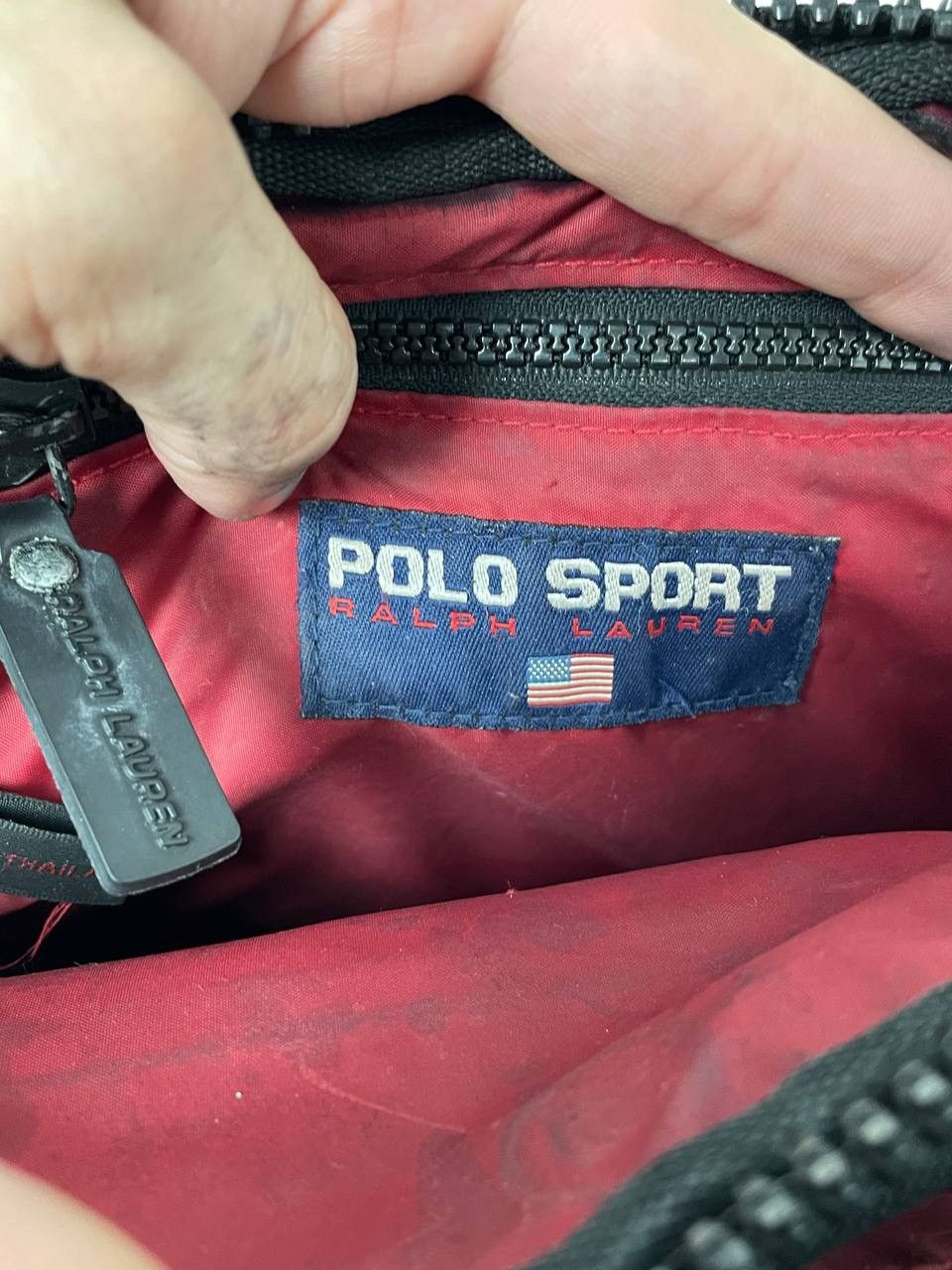 Polo Ralph Lauren × Vintage Polo sport Ralph Lauren BAG Size ONE SIZE - 14 Thumbnail